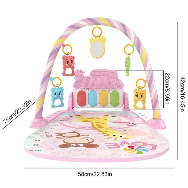 Baby Play Gym Mat with Piano