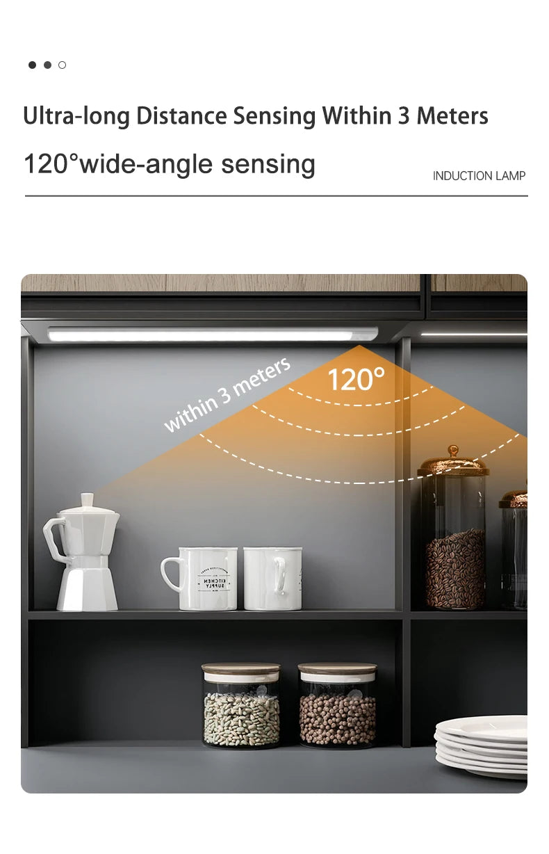 USB Rechargeable Motion Sensor Cabinet Light
