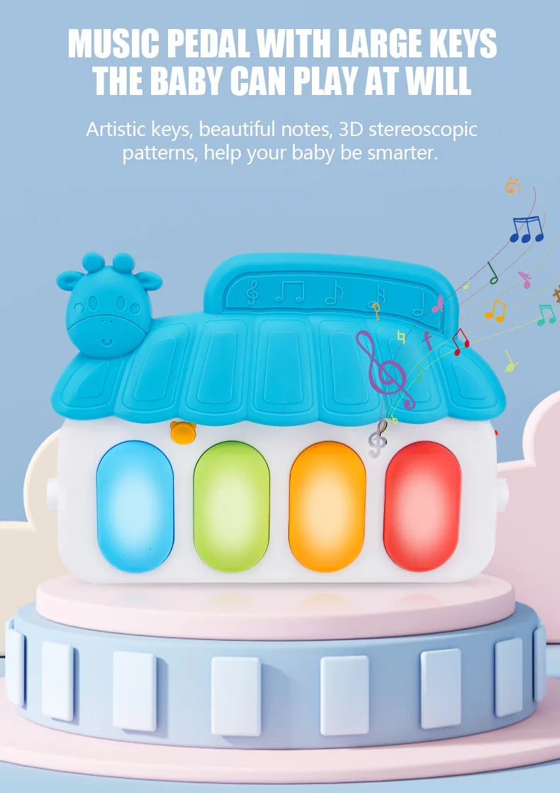 Baby Play Gym Mat with Piano