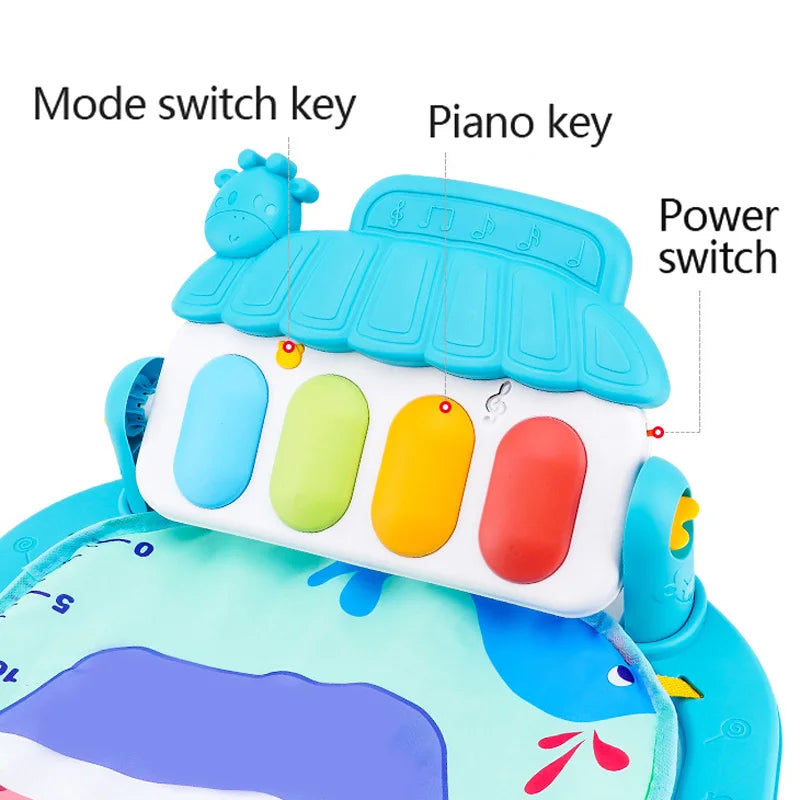 Baby Play Gym Mat with Piano