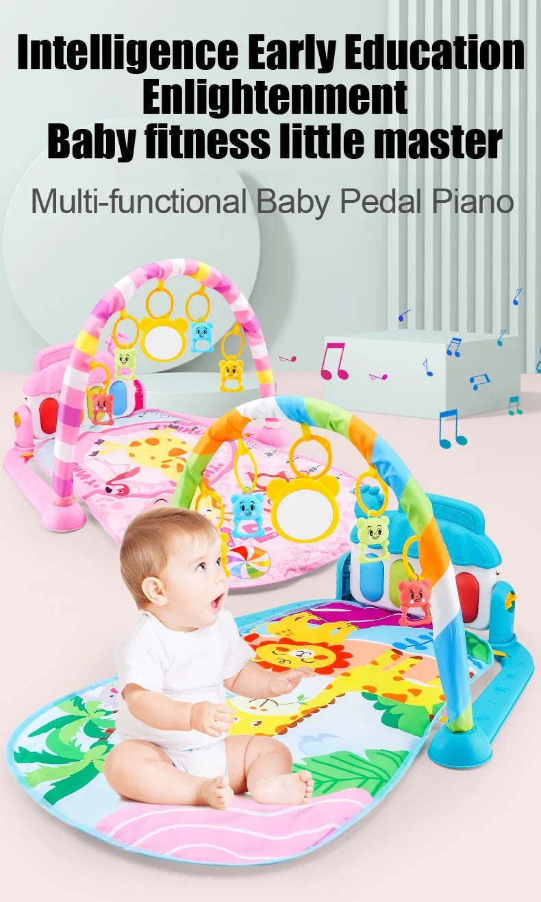 Baby Play Gym Mat with Piano