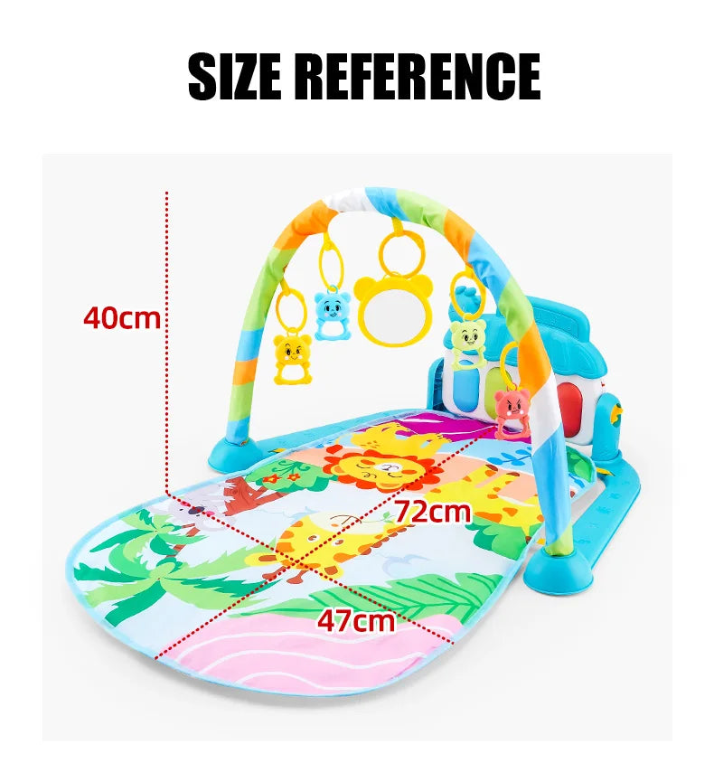Baby Play Gym Mat with Piano