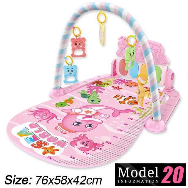 Baby Play Gym Mat with Piano