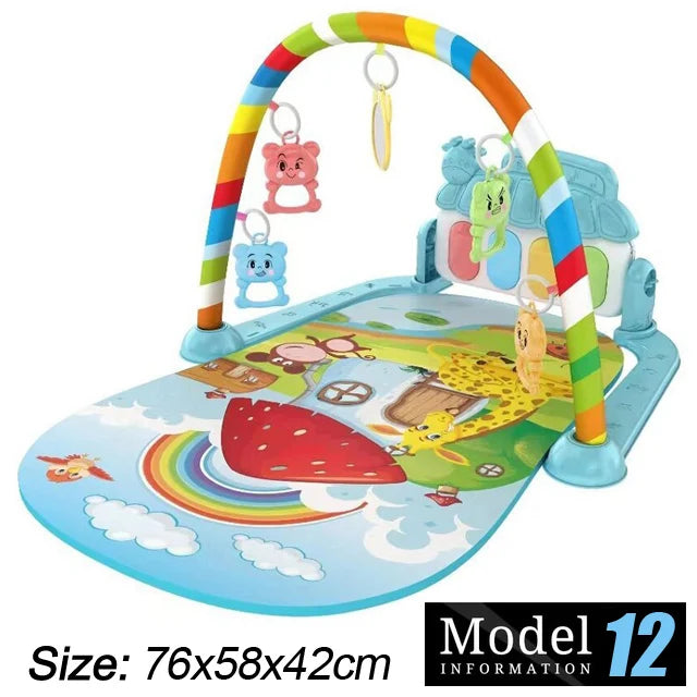 Baby Play Gym Mat with Piano