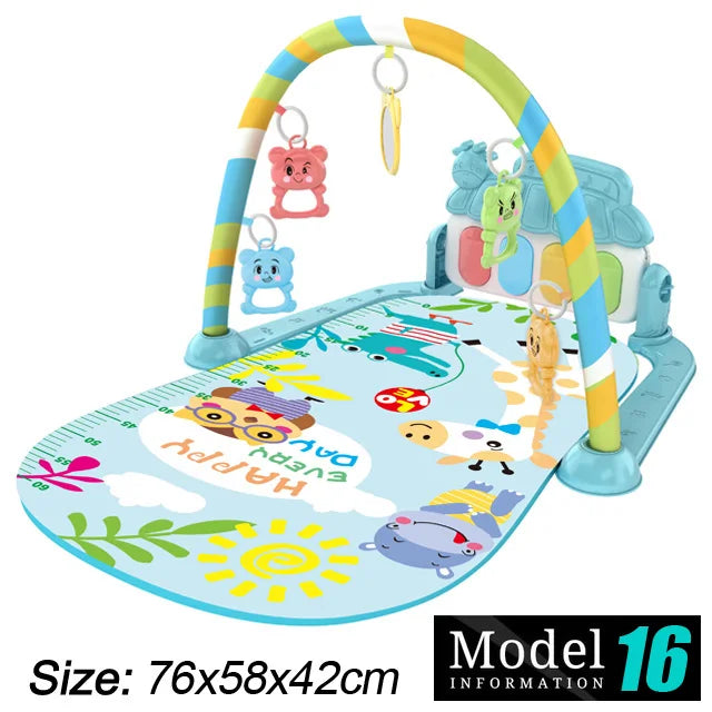 Baby Play Gym Mat with Piano