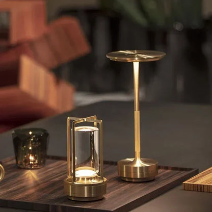 Dimmable Lamp Gold Color
