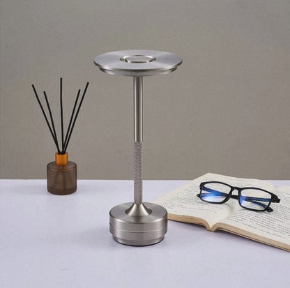 Nordic Rechargeable Touch LED Table Lamp - Grey