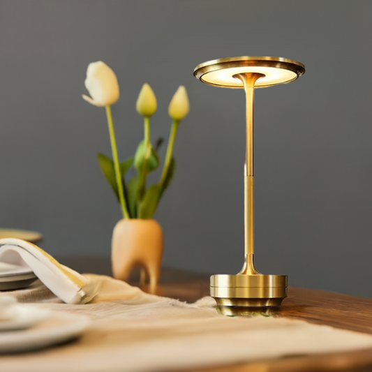 Dimmable Lamp Gold