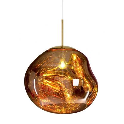 Lava Pendant Lights Gold Color