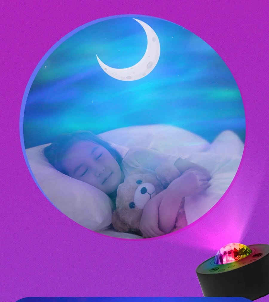 Northern Lights Night Light Details 14 Lighting Modes Perfect for Children