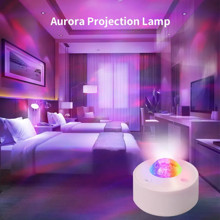 Northern Lights Night Light Remote Aurora Projection Lamp