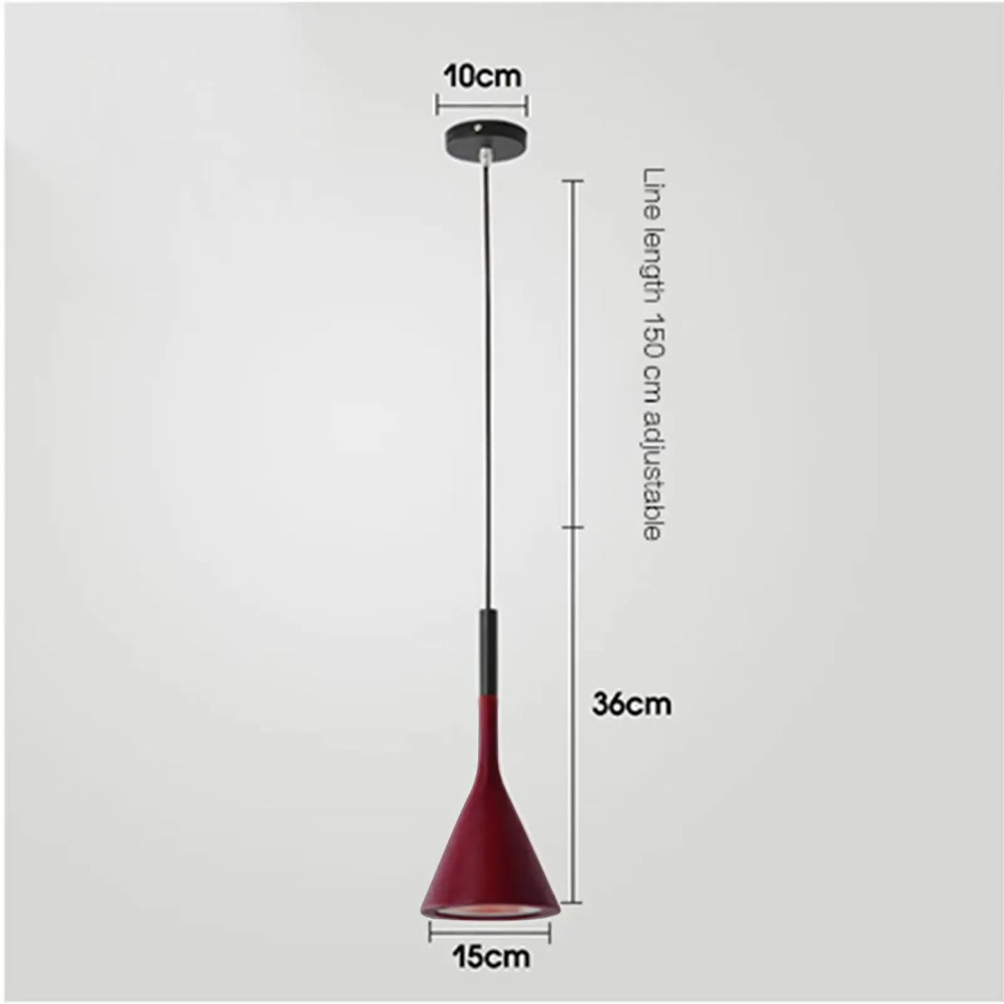 Pendant Light Red