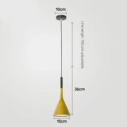 Pendant Light Yellow
