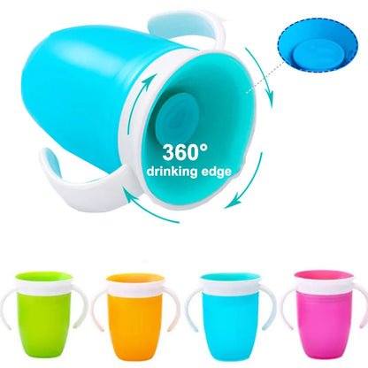 Spill-Proof 360° Baby Training Cup