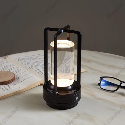 Led Cordless Table Lamp Industrial Style Desk Lamps Outdoor Camping Atmosphere Light Restaurant Creative beside Night Lights