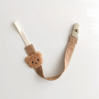 Bear Baby Pacifier Chain Clips