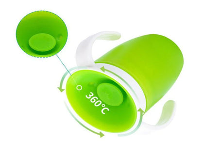 Spill-Proof 360° Baby Training Cup