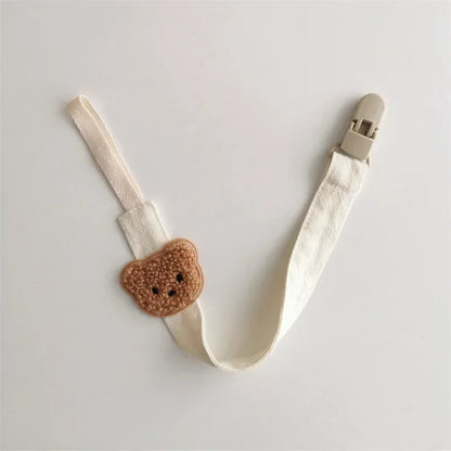 Bear Baby Pacifier Chain Clips