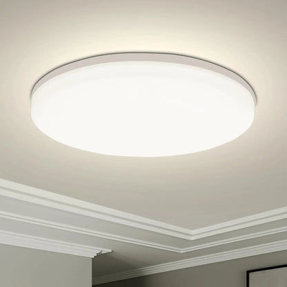 Modern LED Ceiling Light – Round Flush Mount for Kitchen & Home