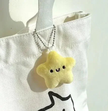 Star key chain cuddly toy