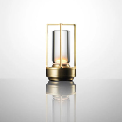 Warm Glow Lamp Gold Color