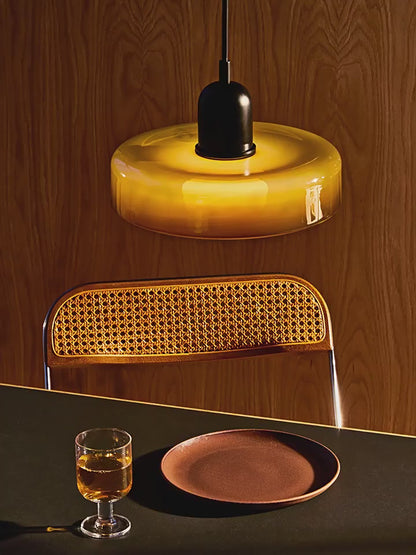 Nordic Retro Glass Pendant Light